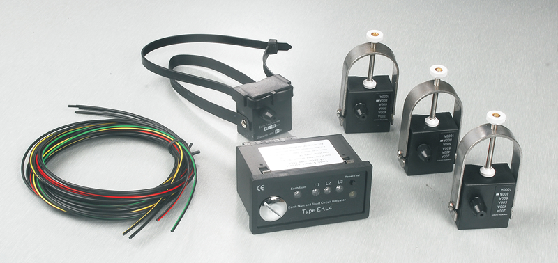 EKL4接地短路故障指示器,铜排型(短路传感器),导磁带型(短路传感器),U型挂钩(短路传感器)